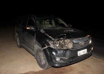 Carro do deputado Alex da Piatã se envolve em acidente com animal na BA 120