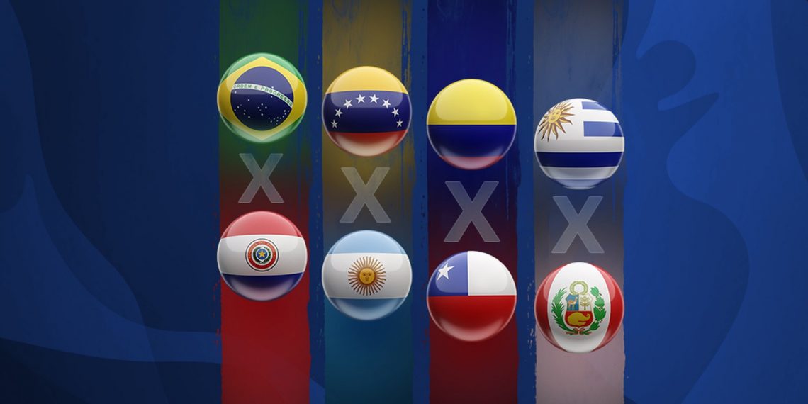 Brasil reencontra o Paraguai nas quartas de final da Copa América; confira os confrontos