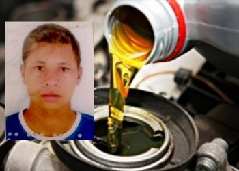 Homem de 27 anos morre ao ingerir óleo de motor