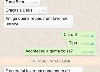 SP – Médica cai em golpe no WhatsApp e recebe ‘conselho’ de bandido: ‘Tem que amadurecer’