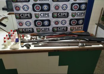 Cipe Nordeste desarticula outra fábrica clandestina de armas na zona rural de Tucano