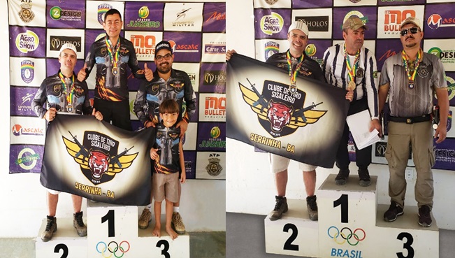 Clube de Tiro Sisaleiro é campeão em competição interestadual em Pernambuco