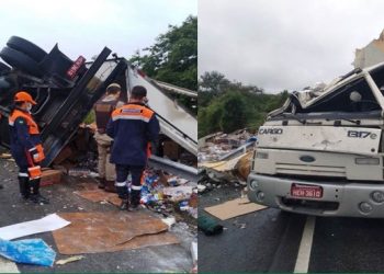 Motorista de Retirolândia morre em acidente na BR 324