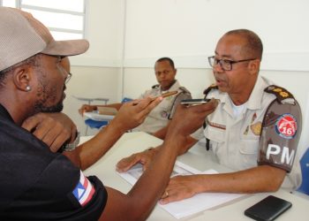 Tenente-coronel Gilson Paixão faz balanço dos festejos juninos e das ocorrências do 1º semestre de 2019  na área do 16ºBPM