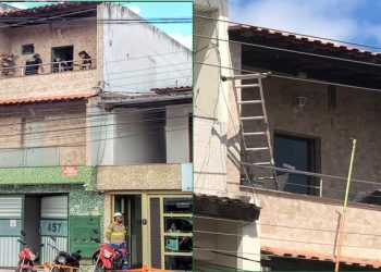 Homens morrem eletrocutados após escada encostar em fio de alta tensão