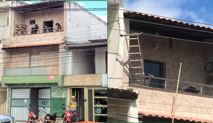 Homens morrem eletrocutados após escada encostar em fio de alta tensão