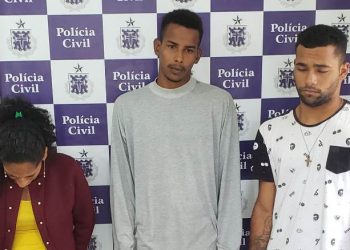 Polícia Civil de Riachão prende três pessoas, uma delas suspeita de assaltos na estrada de Serra Preta