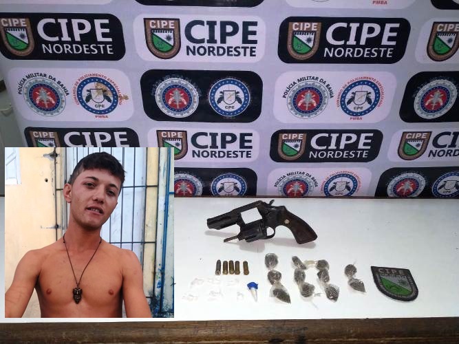 Acusado de traficar drogas em Tucano é morto em confronto com a Cipe Nordeste