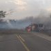 Fumaça de incêndio em rodovia paulista provoca acidente e deixa seis mortes