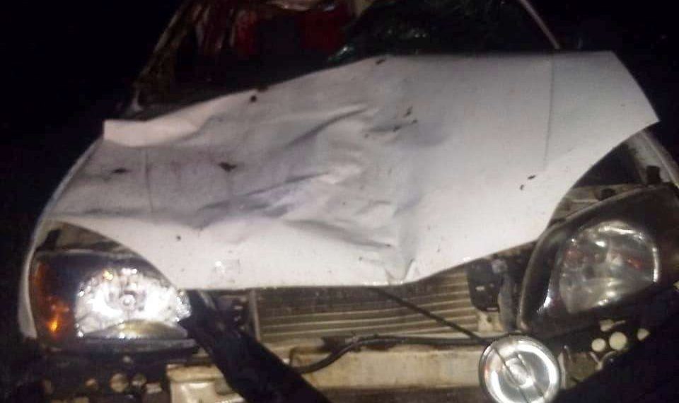 Enfermeira fica ferida após ambulância atropelar animal na BR 324 próximo a Tanquinho