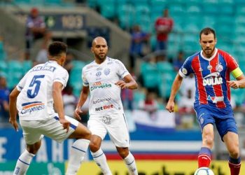 Bahia marca no fim e vence o CSA na Arena Fonte Nova