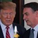 Bolsonaro a jornalista: “Não queira atacar o Trump, que é meu ídolo”