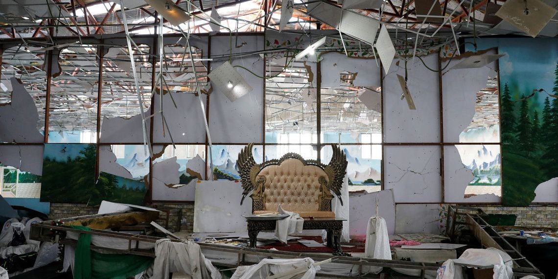 Ataque em casamento deixa mais de 60 mortos em Cabul