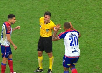 Bahia é o segundo time da série A com mais jogadores expulsos
