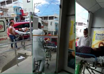 Itiúba – Idosa é obrigada ir de maca a agência bancária para comprovar vida e não perder benefício