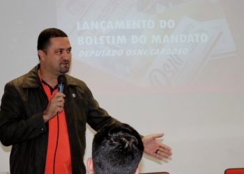 Deputado Osni Cardoso lança boletim do mandato em coletiva de imprensa