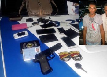 Soldado do exército e comparsa capturados roubando