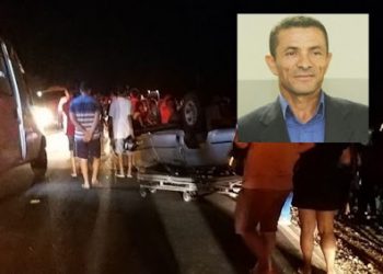 Acidente de trânsito mata vereador de Casa Nova