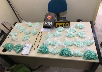 10ª CIPM apreende mais de quatro mil pinos de cocaína