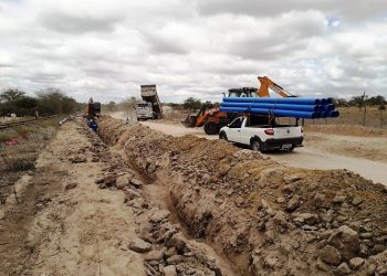 Duplicação da adutora de Santaluz está em fase final