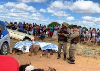 Juazeiro – Carro é encontrado dentro de canal com quatro mortos