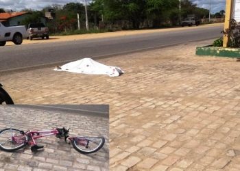 Mulher morre atropelada quando pedalava bicicleta em Capim Grosso