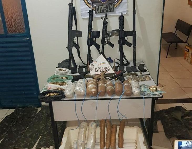 Seis integrantes de uma quadrilha que pretendia explodir bancos morrem em confronto com a Polícia