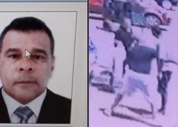 Vídeo mostra momento em que delegado é baleado em Feira de Santana