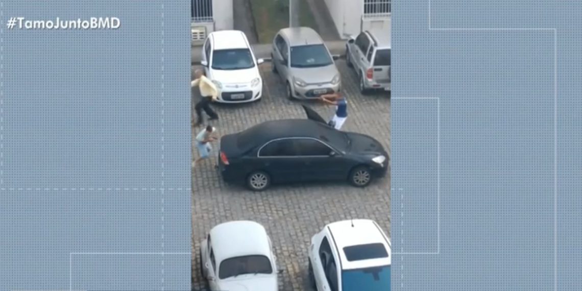 PM é preso após atirar contra colega durante briga em estacionamento de condomínio