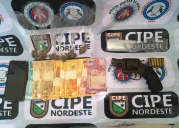 Cipe Nordeste prende traficante com drogas e arma de fogo em Coité