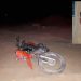 Motociclista morre ao atingir construção de rotatória da Policlínica de Senhor do Bonfim