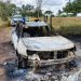 Quatro corpos carbonizados são encontrados dentro de veículo
