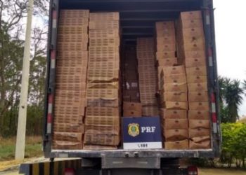Conquista: Ação apreende carga de quase R$ 2 milhões em cigarros contrabandeados