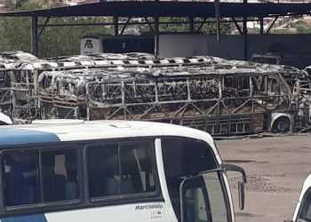 Incêndio na garagem da Falcão Real em Jacobina gera prejuízo de R$ 18 milhões