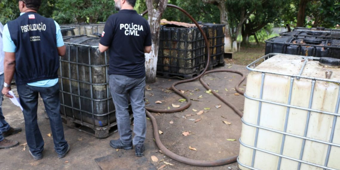 Operação desmonta centro para adulterações de combustíveis