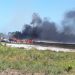 Aeronave cai durante pouso em pista de resort, pega fogo e deixa 1 morto e 9 feridos