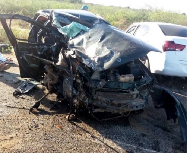 Cinco pessoas de uma mesma família morrem em acidente na BR 235 no Norte do Estado