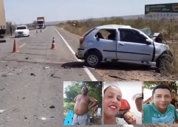 Identificadas as quatro pessoas mortas em acidente na BR 116 Norte entre Araci e Tucano