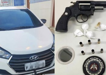 Motorista de carro em atitude suspeita desobedece voz de parada da CETO e foge, houve troca de tiros e um morreu