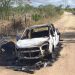 Caminhonete é encontrada destruída pelo fogo na zona rural de Queimadas