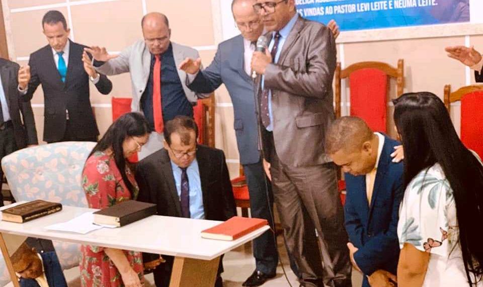 Pastor Levi Leite deixa Coité e assumi a liderança da Igreja Assembléia de Deus em Cícero Dantas