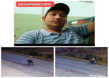 Mototaxista desaparece após atender a um chamado para realizar corrida