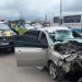 Suspeitos de sequestrar enfermeira são presos após colidirem carro durante perseguição policiail