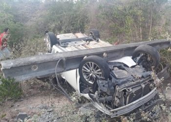 Comerciante de Retirolândia se envolve em acidente na BA 120