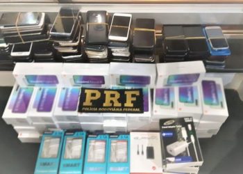 Feira: carga com mais de 184 celulares sem nota fiscal é apreendida na BR 116