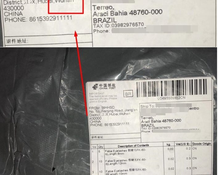 Produto chinês comprado pela internet chega a Araci. Existe risco de estar contaminado com Corona vírus? Especialista responde