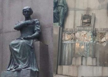 RJ – Estátua de 400 kg é roubada de monumento em homenagem ao Marechal Deodoro