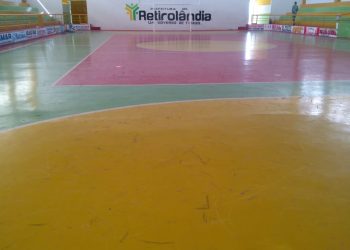 Atividades esportivas no Ginásio de Esportes estão suspensas após furto dos cabos de refletores