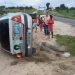 Acidente envolvendo carro e moto deixa um morto e outro ferido na BA 120