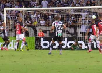 Copa do Brasil – Vitória é derrotado pelo Ceará no jogo de ida pelo placar minimo
